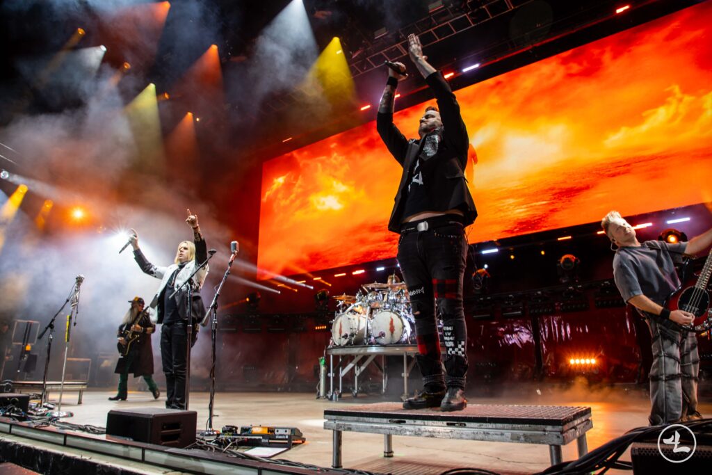 Three Days Grace live on tour